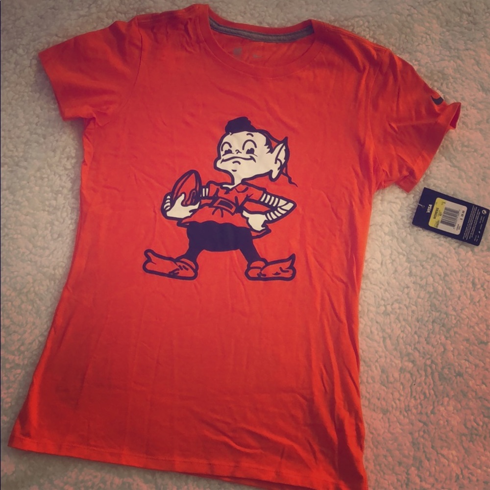 NWT Nike Cleveland Browns Elf Logo T-Shirt S 🏈